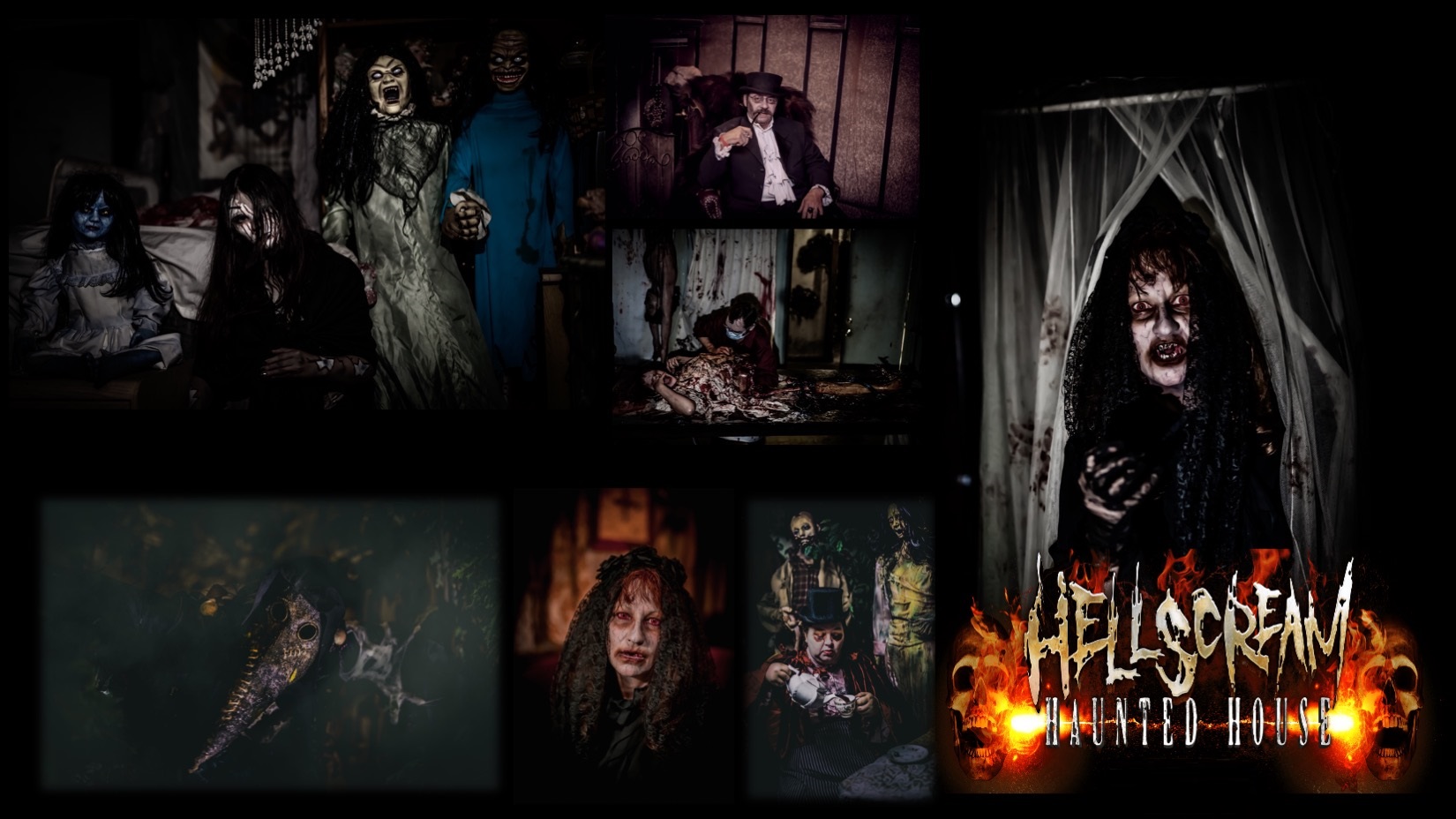 HellScream Haunted House HellScream Haunted Escape Attraction in